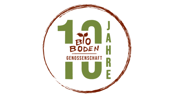 10 Jahre Bioboden Logo